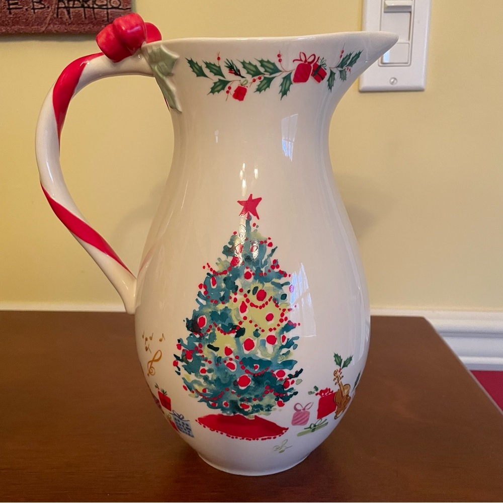 Lenox Christmas “Holiday Inspirations & Illustrations” 72oz. Pitcher